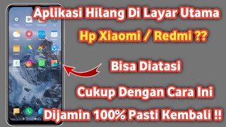 Cara mengembalikan Aplikasi yang Hilang di Layar utama xiaomi screenshot 2