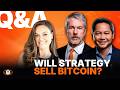 Will Michael Saylor Sell Strategy's Bitcoin? | Strategy Investor Q&A