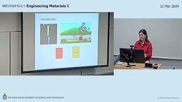 HKUST Course - Mechanical Deformation
