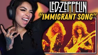 I COULDN'T STOP DANCING!!! | Led Zeppelin - "Immigrant Song" FIRST TIME REACTION