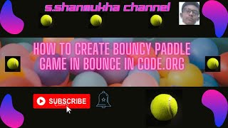 how to create bouncy paddle game in  bounce in code.org. screenshot 5