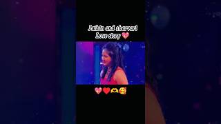 Jathin and sharvari love story ✨✨❤️ #love #jathin #sharvari #dhee #shorts