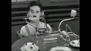 Charlie Chaplin Automatic Eating Machine Fail