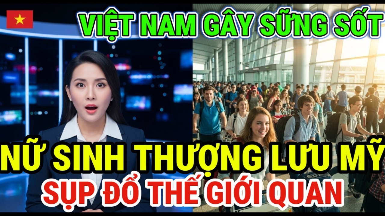 Cả nhóm nữ sinh thượng lưu Mỹ sụp đổ thế giới quan sau chuyến học tập Việt Nam, khóc đòi noi theo!!!