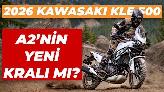 2026 Kawasaki Kle 500 Ön İnceleme A2 Macera Motosikletinin Yeni Kralı Resimi