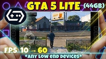 GTA 5 Lite Android Setup | GameHub Emulator Full Installation Guide + Smooth 60FPS Gameplay