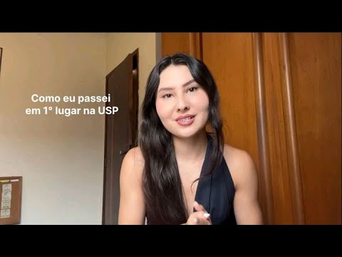Como eu passei em 1° lugar na USP | Notas, estratégias, estudos...