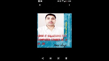 CBSE CLASS  11 IT 802 Computer organization and O S