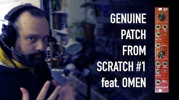 GPFS #1 / eurorack patch from scratch / Herzlich Labs OMEN LPG