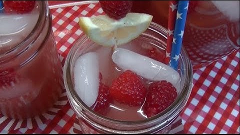 Raspberry Lemonade Recipe ~ 4th of July Week Special ~ Noreen