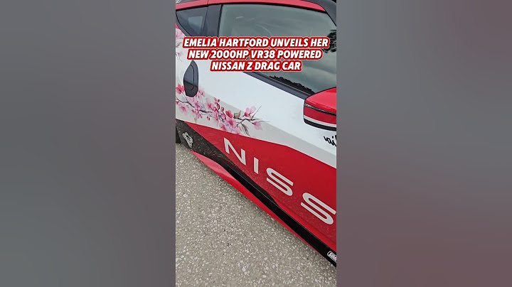Emelia Hartford unveiled her new VR38 swapped Nissan Z at ZCon 2024! #nissan #Z #emeliahartford