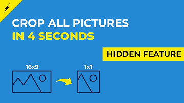 🔥How to crop pictures to the same size in 👉4 SECONDS. 😎Nobody knows about this trick.