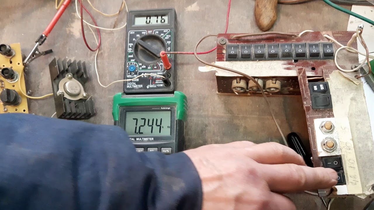 Схема ВЧ генератора с плавной регулировкой частоты от 7 до 250 кГц ...