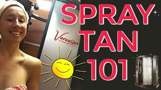How To Get A Spray Tan