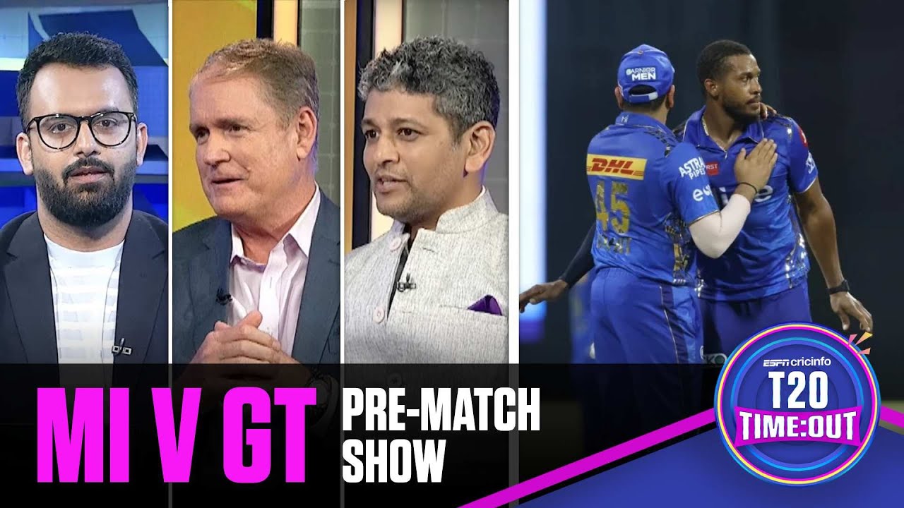 Can Mumbai take down the table-toppers? | T20 Time:Out | MI v GT Pre-Match Show