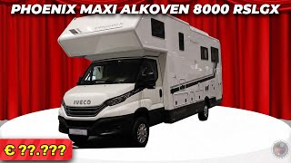 PhoeniX MaXi Alkoven 8000 RSLGX Motorhome priced at 289.900EUR !!! @ Caravaning Hamburg 2024