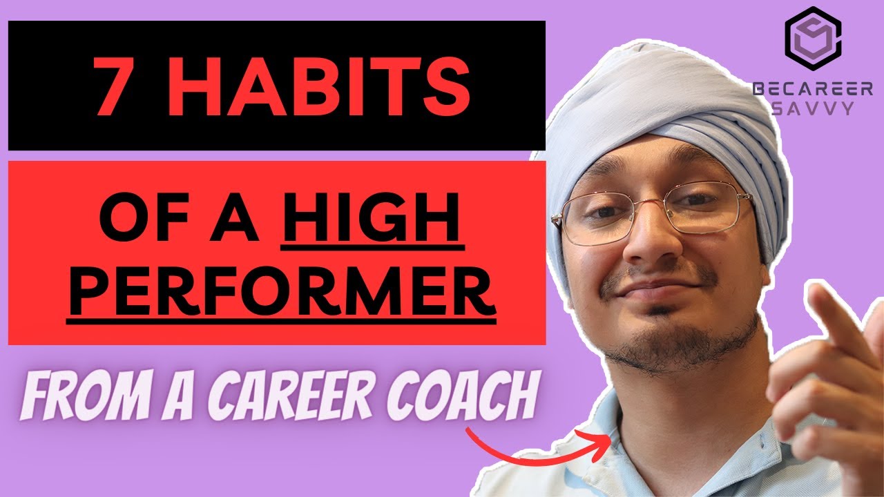 7 Habits of High Performers At Work - YouTube