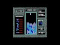 Tetris (NES): B-Type: Level 0: All Tetris Game