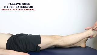 Mrcs-Aa Osce Extion - Knee Joint