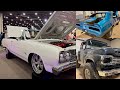 Unveiling a 65 Malibu at Autorama and Finishing the F100 and Camaro