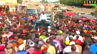 Gachagua BLOCKED by crowd in Eldoret Burnt Forest - Listen to his Speech Today