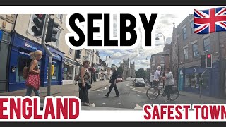 Selby Town Driving Tour -North Yorkshire England [4K]