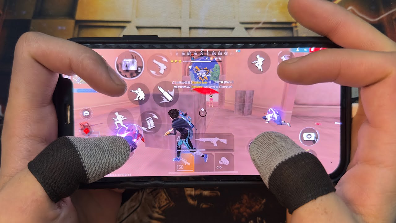 HandCam Solo VS Squad 🔥 Best Headshot + Sensitivity Settings | Free Fire