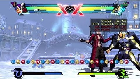 UMVC3 Magneto\Dormammu\Dante Combo (PS OLD TECH I did not do this first)