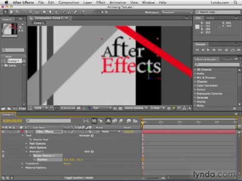 Adobe After Effects CS4 Tutorial 71 - Text 3D