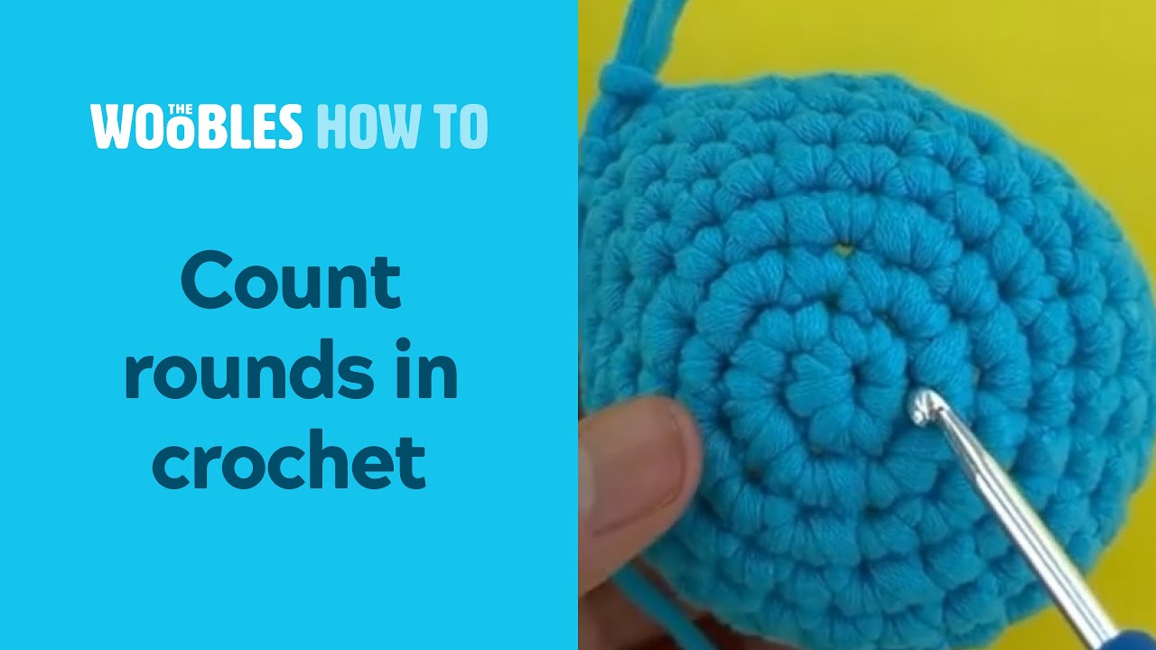 How to count rounds in crochet for beginners 