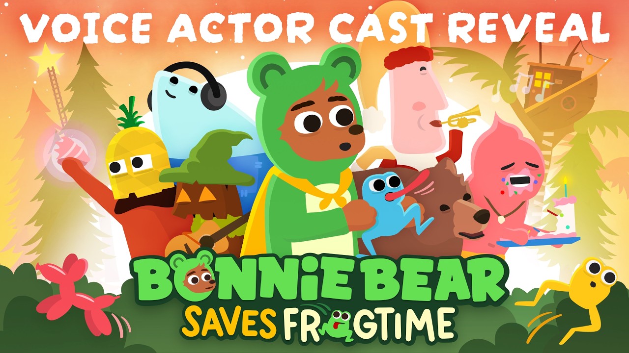 Bonnie Bear Saves Frogtime - Voice Cast Reveal!