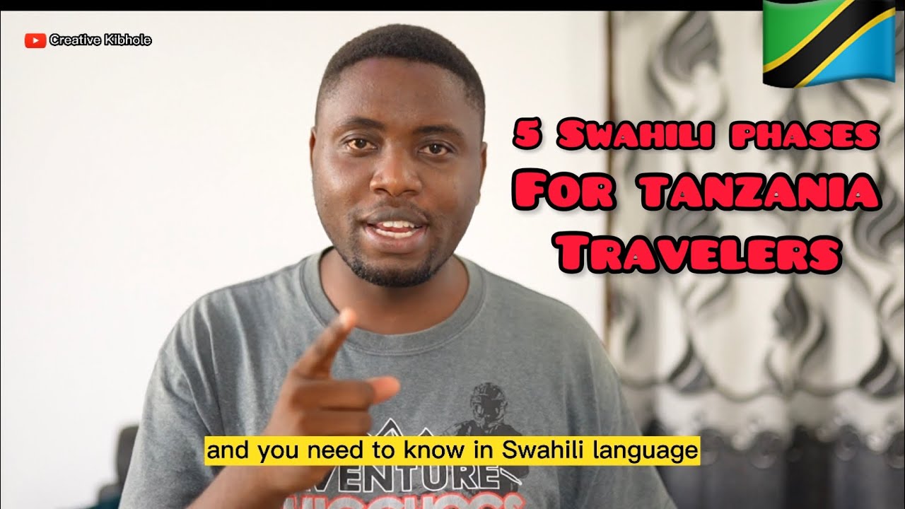 5 Most essential Swahili words to know before traveling to Tanzania 🇹🇿|Travel guide to tanzania