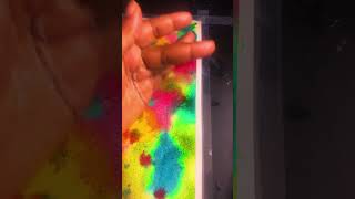 Just add salt to your watercolor painting and watch the magic happens ✨ #art #watercolor