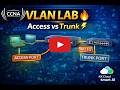 CCNA VLAN Trunk Access LAB Tamil | KK Cloud Smart AI 🔥