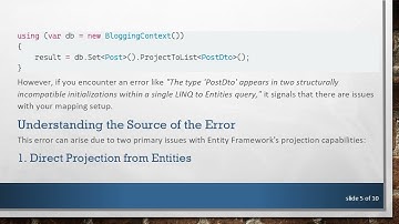 Unlocking Automapper Nested Mappings with Projection in Entity Framework