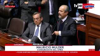 🔴Mauricio Mulder llama 'traidor' a Martín Vizcarra
