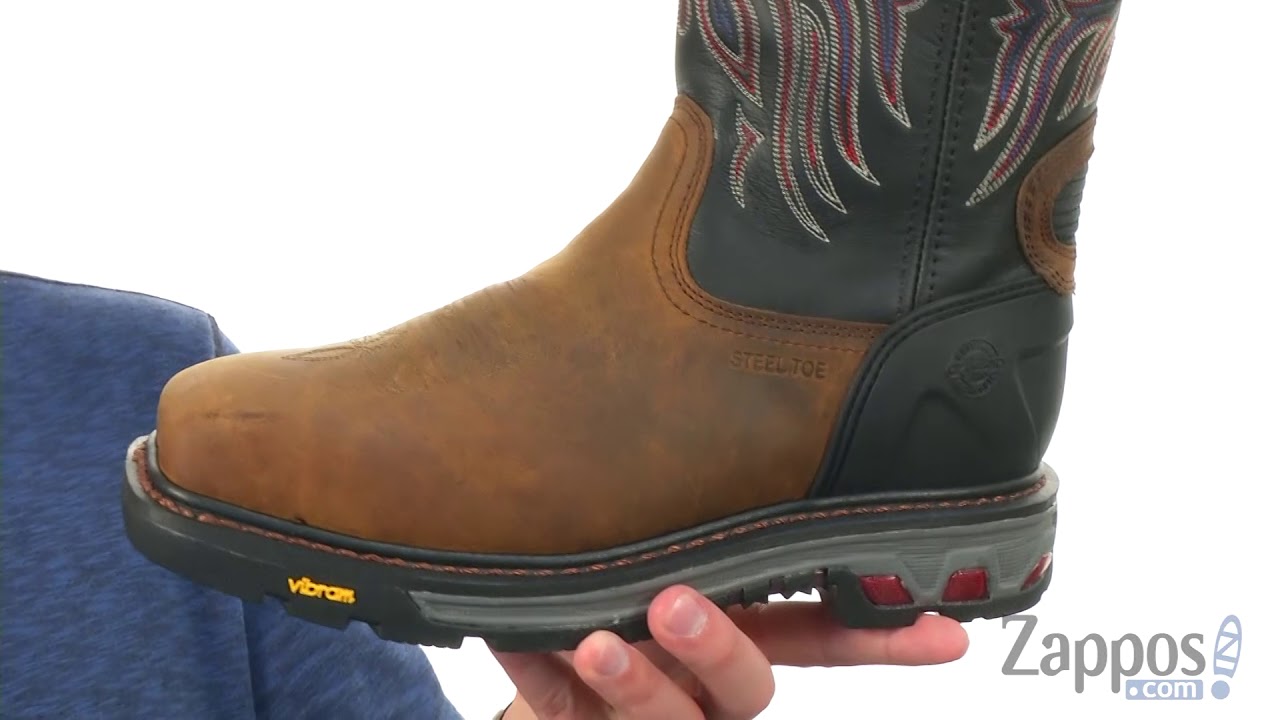 steel toe tanker boots