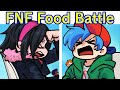 Friday night funkin fast food battle  pico vs darnell vs nene vs bf  cutscenes fnf mod
