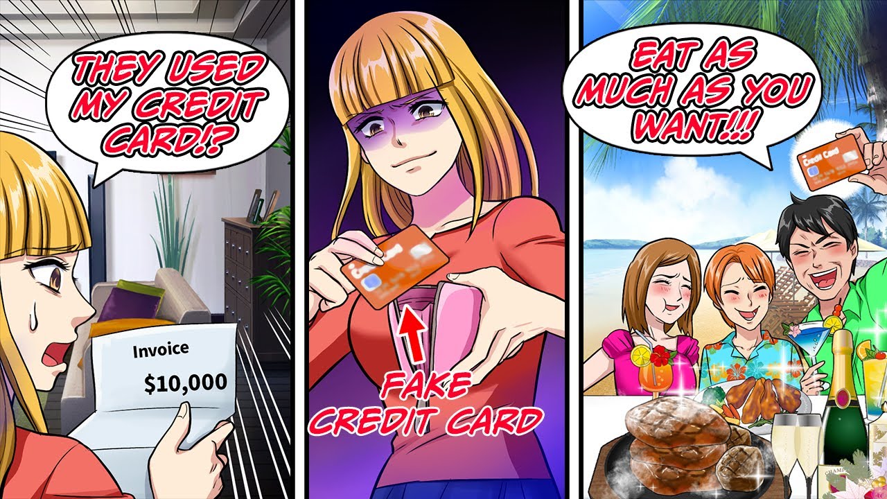My parents used my credit card without telling me so I swapped it with a fake before their vacation…