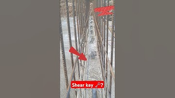 Shear key importance!! 👈👈👈 #civilengeeniring #construction #concrete