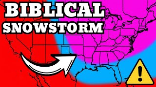 Unusual Christmas Storm Pattern Breaking 50-Year Weather Records...