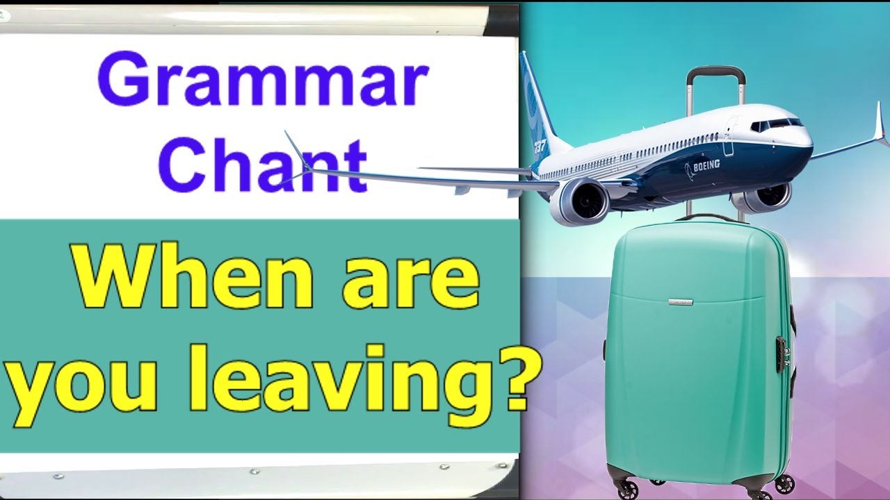 Как говорить о будущем. Типичная ошибка. «When are you leaving?» Английский для начинающих