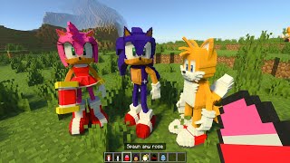 Sonic Adventure Mod Addon MCPE in Minecraft Bedrock screenshot 3