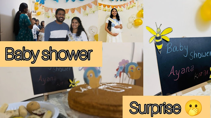 My surprise baby shower was a shock. #nechumma #babyshower #familyvlog #friends
