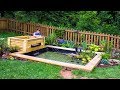 DIY Backyard Garden Pond