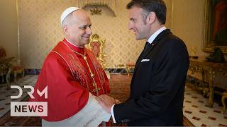WATCH: France’s Macron Meets Pope Leo at Vatican | Talks Focus on Middle East Crisis | AC1Z