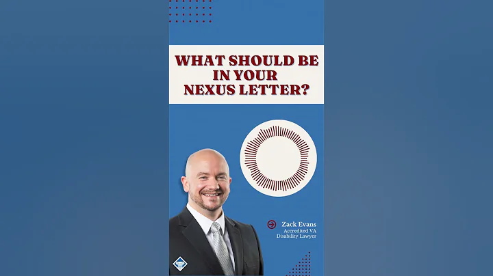 Nexus Letters: What you need in a nexus letter to help your VA claim or appeal. #shorts