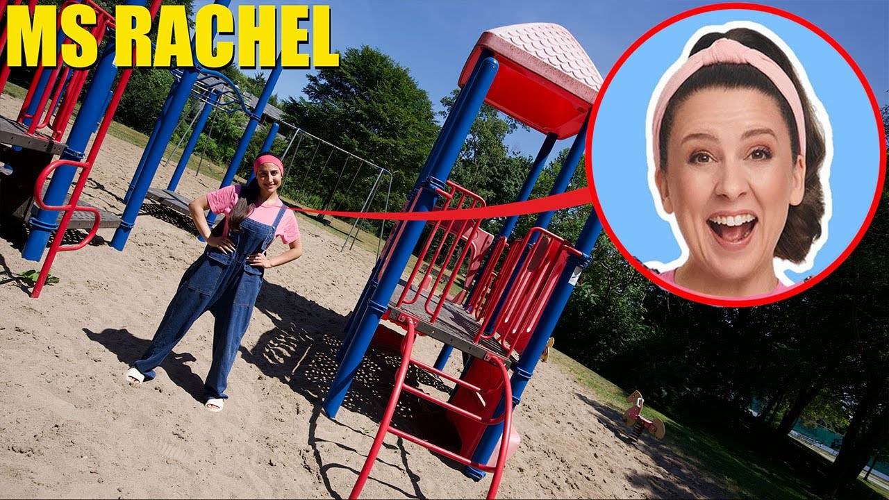 I FOUND MISS RACHEL AT THE PLAYGROUND! (RUN, IT'S NOT SAFE)