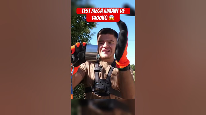 Test un Mega aimant de 1400kg !! 😱