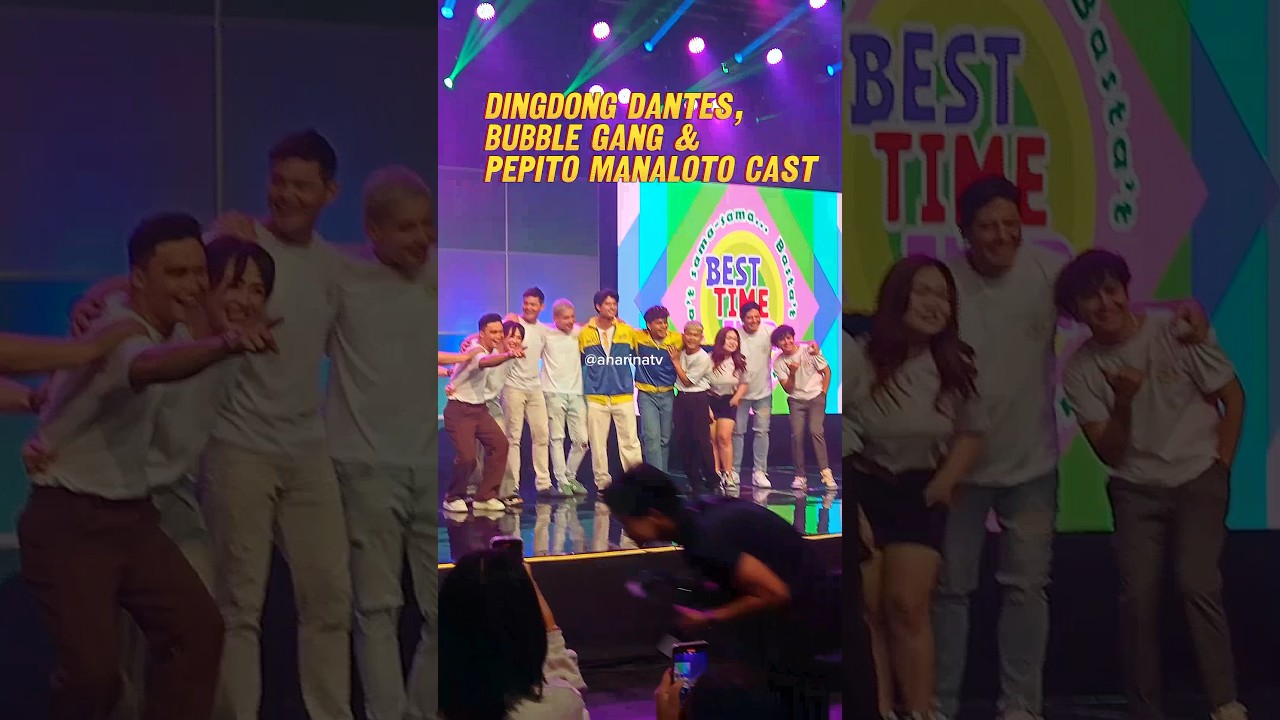 Dingdong Dantes, Bubble Gang, Pepito Manaloto & Running Man PH cast